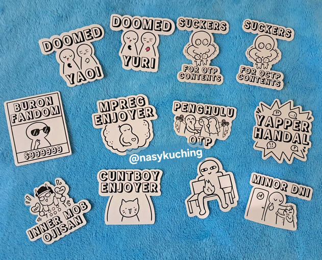 Freaky Ahh Stickers